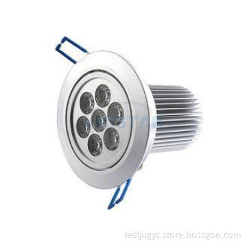 14W Recessed LED Downlight, 7pcs 2W Cree LED Ceiling Lights